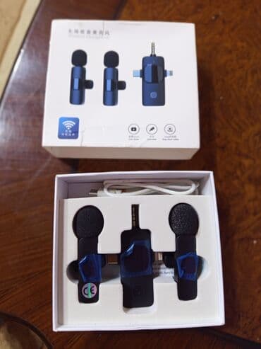 kanp: Yeni Simsiz (Bluetooth) Mikrofon Pulsuz çatdırılma — 2