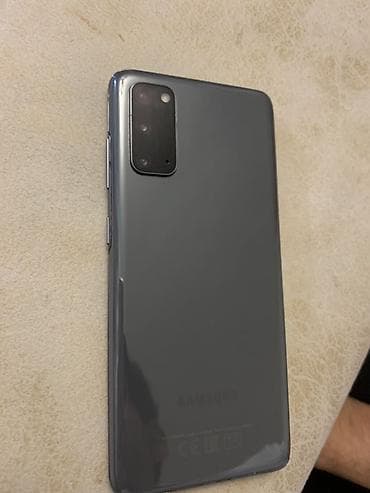 işlenmiş sobalar: Samsung Galaxy S20, 128 GB, rəng - Boz, Barmaq izi — 1