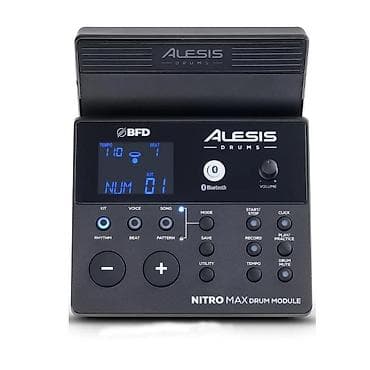 yamaha ses sistemi: Alesis Nitro Max Mesh – elektron zərb qurğusu - 8 ədəd səssiz mesh — 4