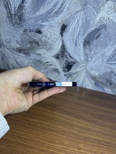 işlənmiş iphone kreditlə: IPhone 12 Pro Max, 128 GB, Pacific Blue, Simsiz şarj, Face ID — 3