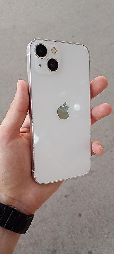 iphon 6 plus: IPhone 13, 128 GB, Ağ, Face ID — 2