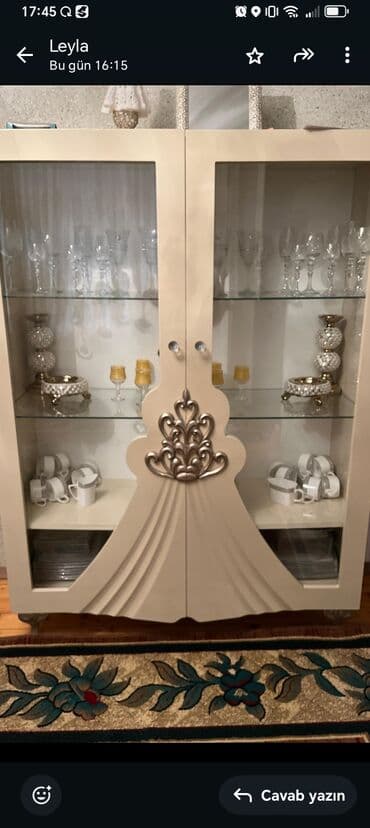 Şüşəli dolab vitrini lalafo.az -da Şüşəli dolab vitrini
