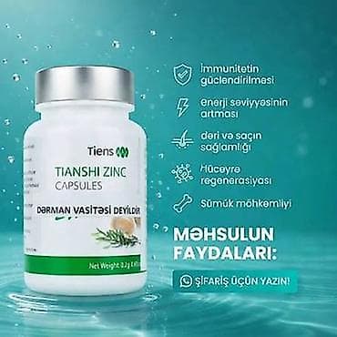 Orqanizmdə sink çatışmazlığı bir çox problemlərə səbəb ola bilər. Tez