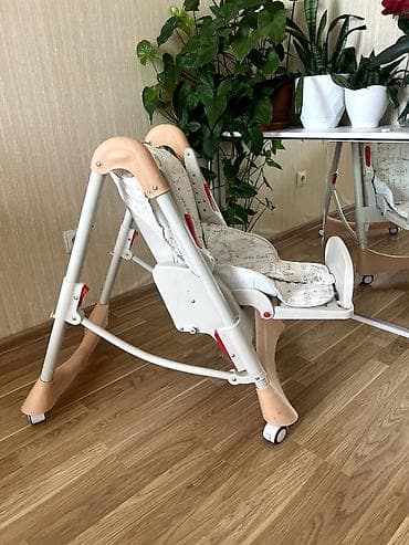 детский стул: 🔹 Çoxfunksiyalı uşaq yemək masası (brend məhsul) ✅ Vəziyyəti şəkildə — 3