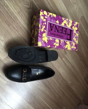 parça mokasinlər: Ölçü: 36, rəng - Qara, Yeni — 2