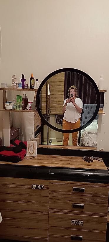 şkaf paltar: 3 qapılı, Güzgülü, Qara, Taxta, Kupe, Düz dolab — 9