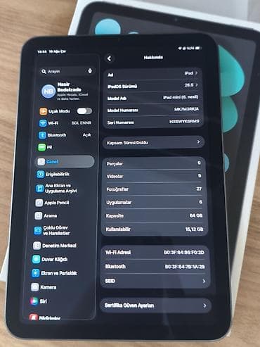 apple ipad mini 6: Yeni Apple iPad mini 6 (2021), 8,4", 64 GB, Ünvandan götürmə — 8