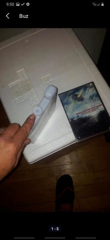 nerj su cəni: Buz konteyner — 2