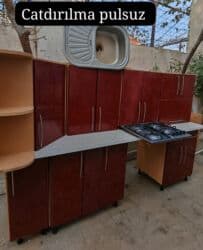 1 otaqli evler sumqayitda: ‼️ Təcili Satılır ‼️ Mətbəx mebeli satılır çatdırılma daxil — 1