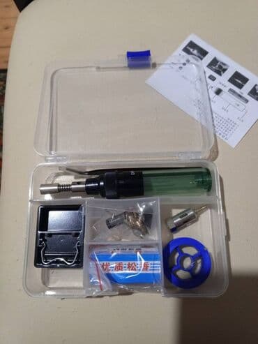 alətlər qutusu: Qaz lehimləmə dəmiri (payalnik) – tam yeni, açılmamış qablaşdırmada! — 2