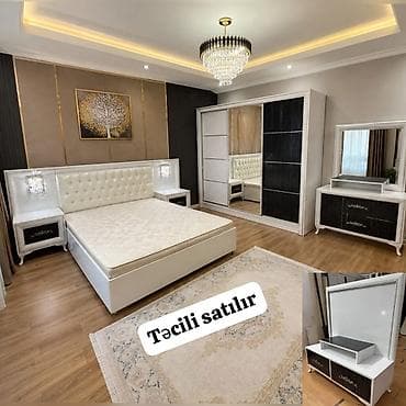 *699₼ YATAQ mebeli :-TƏCİLİ SATILIR*‼️ Çox Yaxşı vəziyyətdə Əlavə