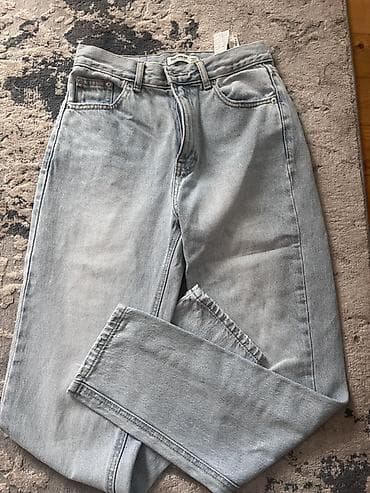 Женская одежда: Джинсы, PULL&BEAR, S, цвет - Голубой — 2