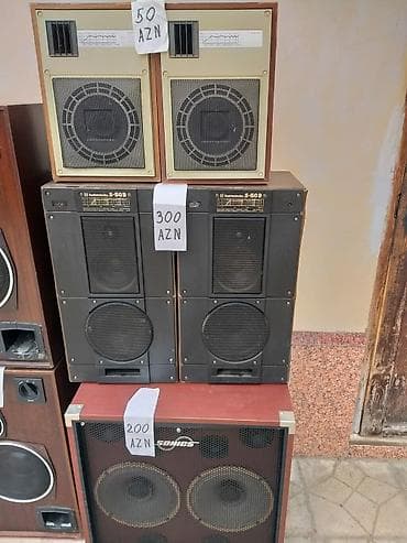 Maqnitofonlar: Akustik sistemləri münasib qiymətə;axırıncı şəkildə qiymətlər var — 4
