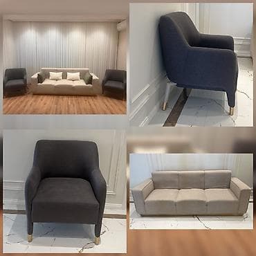 İşlənmiş, Divan, 2 kreslo lalafo.az -da İşlənmiş, Divan, 2 kreslo