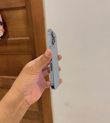 iphone 13 pro dubay: IPhone 13 Pro, 128 GB, Sierra Blue, Zəmanət, Simsiz şarj, Face ID — 5