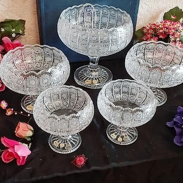 Tom şar model qablar Boyuk meyve qabi 190 azn 2 eded konfet qabi cutu