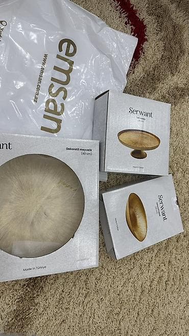 albom satisi: Emsan “Serwant” dekorativ dəst - Məhsul: Dekorativ meyvəlik və — 1