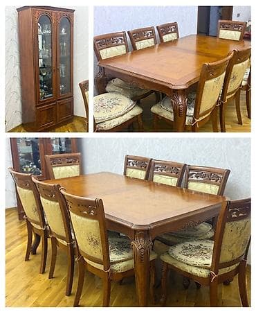 stolu: Masa və oturacaqlar, Servant — 1