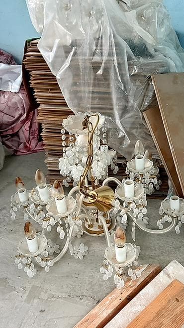 xonca desti: Çılçıraq, 8 lampa, Metal — 1
