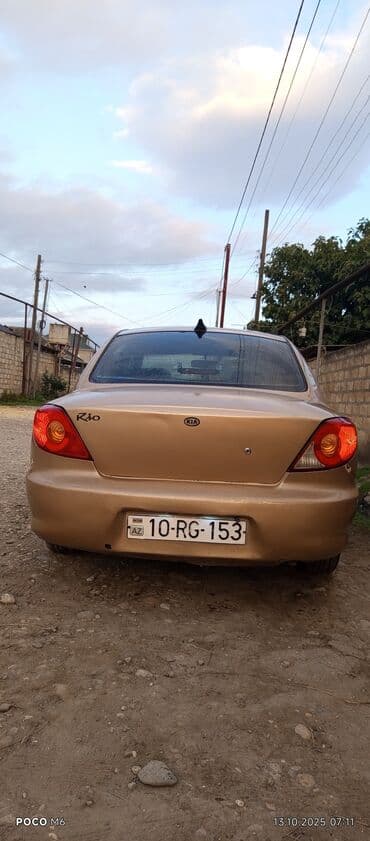 masin ucun cadir: Kia Rio: 1.5 л | 2002 г. Седан — 12