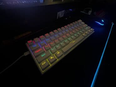 Klaviaturalar: Red Dragon Keyboard(klaviatur) Model: K617-R — 8