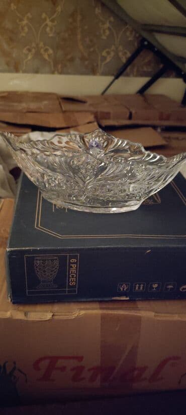 Xurustal konfet qabi cutu 50m unvan sumqayit bakin bezi yerlerine