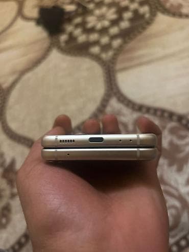 Elektronika: Samsung Z Flip, 128 GB, rəng - Qızılı, Barmaq izi — 2
