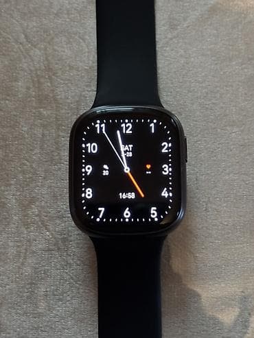 am: Smart saat, Smart, Sensor ekran, rəng - Qara — 2