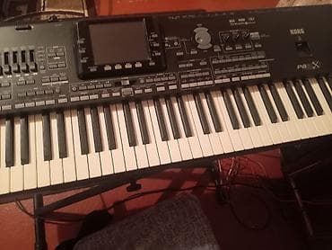 akustik gitara simi: Sintezator, Korg — 4