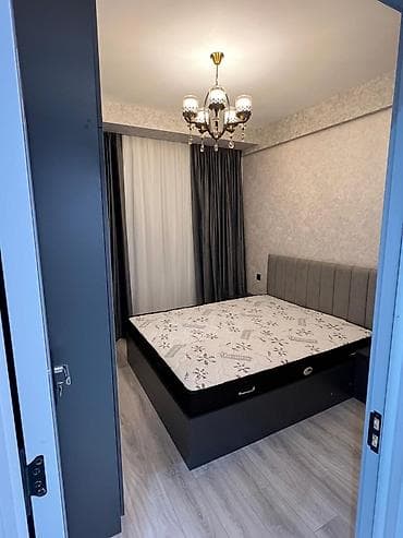 kirayə ev 2 otaq: Tam təmirli, zövqlə dizayn olunmuş 2 otaqlı mənzil. - Zal — 4