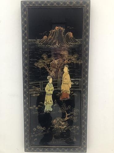 kohnə pullar alıram: Винтажное Японское панно .ручная работа ! — 3