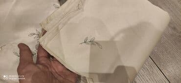 itmiş əşyalar: Məhsul: Dəsmal və süfrə dəsti 1) Dəsmal dəsti - Material: pambıq — 6