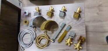 Duş başlıqları: Yeni Cakuzi vanna Motorlu, Plastik, Ödənişli çatdırılma — 6