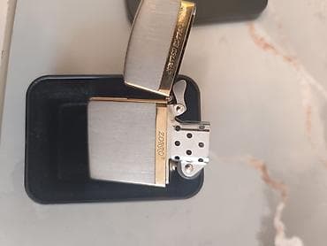 qumuş: ZORRO benzinli çaxmaqdaşlı alışqan - Korpus: metal, fırçalanmış gümüş — 3