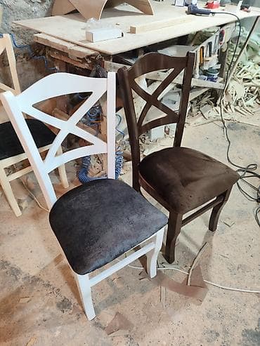 seki halvasi: Mətbəx üçün, Açılmayan, Dördbucaq masa, 4 stul — 3