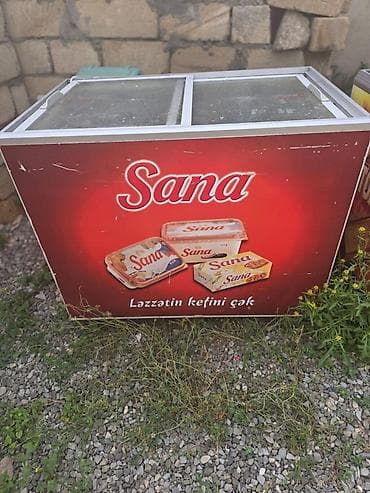 ucuz vitrin: Şüşə sürgülü qapılı dondurma vitrin-dondurucu Qiymə 550 manatdan 350 — 3