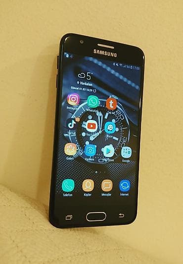 samsung es 4 mini: Samsung Galaxy J5 Prime, 16 GB, rəng - Qara, Sensor — 1