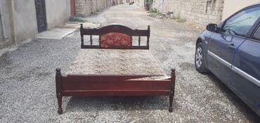 İşlənmiş, İkinəfərlik çarpayı, Matrassız, Siyirməsiz, Azərbaycan