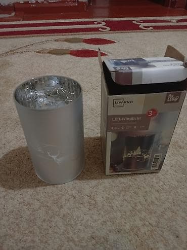 eurolux utuleri: Məhsul: Livarno Lux LED-Windlicht – dekorativ LED şam işığı fənəri - — 2