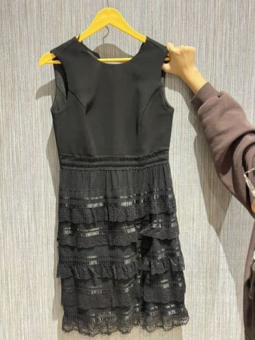 Toy paltarları və aksesuarları: Qara zərif don - Model: qolsuz, dairəvi yaxalı - Rəng: saf qara - — 1