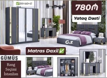 *Yataq Dəsti ✔️ 780Azn* ✔️İstehsal Rusiya Laminat 18/lik qalınlıqda