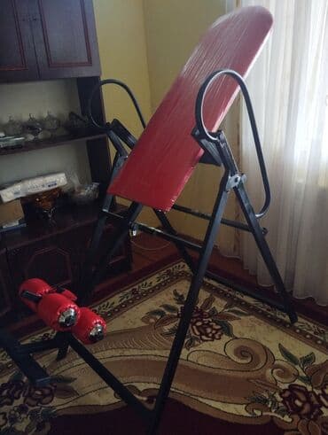 Другое для спорта и отдыха: Tərs asılma (inversion) trenajoru - Metal karkaslı, möhkəm — 2