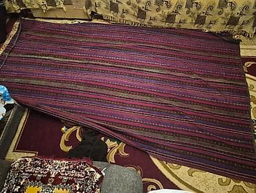 Balışlar, yastıqlar: Divan üçün rəng - Bənövşəyi Yataq örtüyü — 3