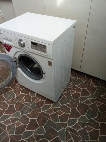 qurudan: Paltaryuyan maşın LG, 6 kq, İşlənmiş, Avtomat, Qurutma var, Pulsuz çatdırılma — 4
