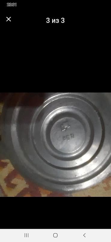 soba: Şirniyyət qəlibləri, rəng - Gümüşü, Çuqun — 3