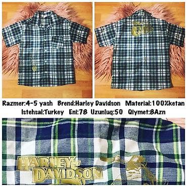 2 yas: Razmer:4-5 yash Brend:Harley Davidson Material:100%ketan — 1