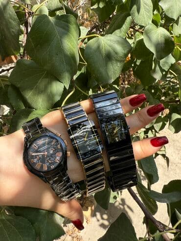 золотые комплекты с бриллиантами в баку: Ceramika Armani 85 azn 
Rado 70 azn — 1