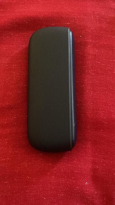IQOS elektron tütün qızdırıcı cihazı – qara rəng - Komplekt: portativ