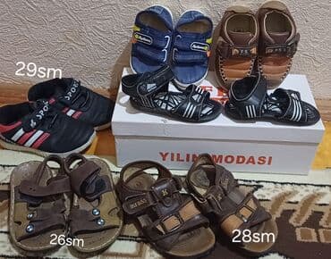 детские шорты бермуды: 1-3-4-5.- dəki patinka ayaqqabılar 7 man 6-7. 5man 8-9-10 üçü — 11