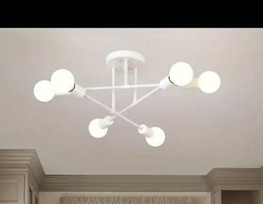 lust: Çılçıraq, 6 lampa, Metal — 2